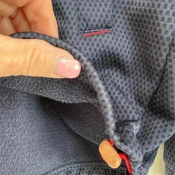 NFL New England Patriots Men’s Quarter Zip Pullover Size Large - Picture 7 of 9